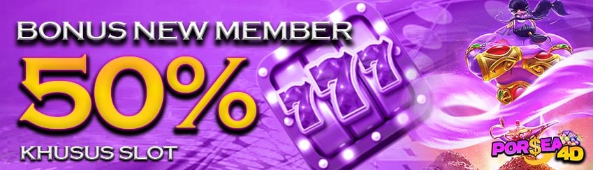 BONUS NEW MEMBER 50%