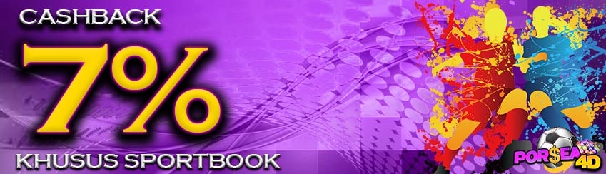 PROMO CASHBACK SPORTSBOOK 7%
