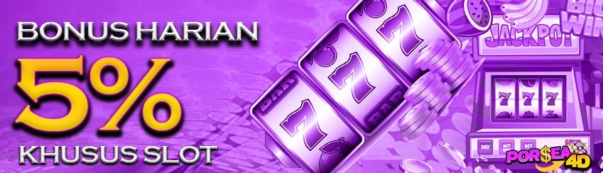 BONUS HARIAN SLOT 5%