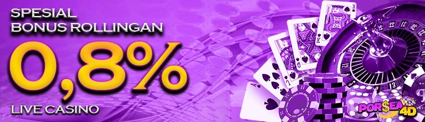 BONUS ROLLINGAN CASINO 0.8%